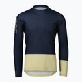 Men's cycling longsleeve POC MTB Pure turmaline navy/prehnite green