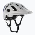 MTB bicycle helmet POC Tectal Race MIPS hydrogen white/opal blue metallic matt