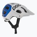 MTB bicycle helmet POC Tectal Race MIPS hydrogen white/opal blue metallic matt 4