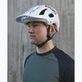 Bicycle helmet POC Tectal Race MIPS NFC hydrogen white/fluorescent orange avip 10