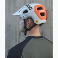 Bicycle helmet POC Tectal Race MIPS NFC hydrogen white/fluorescent orange avip 11