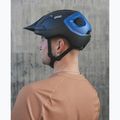 Bicycle helmet POC Axion uranium black/opal blue metallic/matt 11