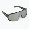 Bicycle goggles POC Aspire epidote green/translucent