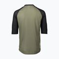 Men's cycling jersey POC MTB Pure 3/4 epidote green/uranium black 2