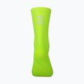 POC Fluo Sock Mid fluorescent yellow/green cycling socks 6