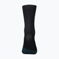 Cycling socks POC Flair Mid uranium black/dioptase blue 5