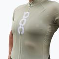 Women's cycling jersey POC Essential Road Logo prehnite green/epidote green 3