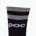 Cycling socks POC Lure MTB Long uranium black/granite grey 3