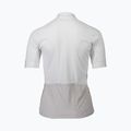 Women's cycling jersey POC Essential Road Logo hydrogen white/granite grey 6