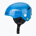 Children's ski helmets POC POCito Obex MIPS fluorescent blue 3