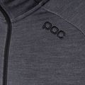 Men's trekking sweatshirt POC Merino Zip Hood sylvanite grey melange 3