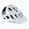 Bicycle helmet POC Kortal Race MIPS hydrogen white/uranium black matt