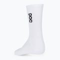 Cycling socks POC Soleus Lite Mid hydrogen white 2