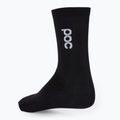 Cycling socks POC Soleus Lite Mid uranium black 2