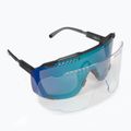 Bicycle goggles POC Devour uranium black/grey/deep green mirror 6