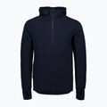 Men's trekking sweatshirt POC Merino Zip Hood turmaline navy
