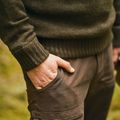 Men's trekking sweatshirt Pinewood Hurricane dark green mel 8