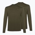 Men's Pinewood 2-Pack T-Shirt 2 pcs green.