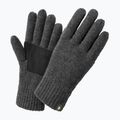 Women's trekking gloves Pinewood Knitted Wool d.anthracite mel