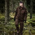 Men's Pinewood Smaland Light suede brown softshell jacket 15