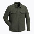 Men's Pinewood Varnamo dark green mel shirt