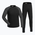 Men's thermal underwear Pinewood Finnveden Base Layer black/dark grey 7