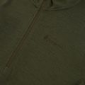 Men's Pinewood Abisko Merino Base Layer Half Zip thermal sweatshirt d.mossgreen 3