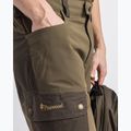 Men's Pinewood Finnveden Trail Hybrid earthbrown/d.olive trekking shorts 5