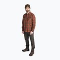 Pinewood Prestwick Exclusive men's shirt d.terracotta/d.green 2