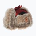 Pinewood Classic Checked Fur winter cap red / black 3