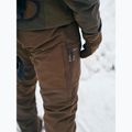 Pinewood Småland Hunters Extreme Fleece men's gloves h.brown / suede brown 5