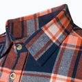 Pinewood men's shirt Härjedalen navy/orange 4