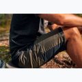 Men's Pinewood Finnveden Trail Hybrid black/mossgreen trekking shorts 8