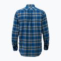 Men's Pinewood Abisko Hiking Flannel shirt d.azur blue 7