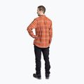 Men's Pinewood Abisko Hiking Flannel shirt burned orange 4