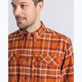 Men's Pinewood Abisko Hiking Flannel shirt burned orange 5