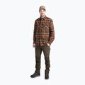 Men's Pinewood Prestwick Exclusive shirt d.green/terracotta 2