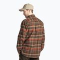 Men's Pinewood Prestwick Exclusive shirt d.green/terracotta 3