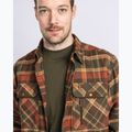 Men's Pinewood Prestwick Exclusive shirt d.green/terracotta 5
