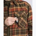 Men's Pinewood Prestwick Exclusive shirt d.green/terracotta 6