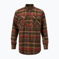 Men's Pinewood Prestwick Exclusive shirt d.green/terracotta 7