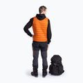 Men's Pinewood Abisko Insulation burned orange trekking sleeveless jacket 4