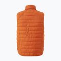 Men's Pinewood Abisko Insulation burned orange trekking sleeveless jacket 9