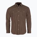Men's Pinewood Safari LS shirt d.olive 4