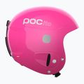 Children's ski helmet POC POCito Skull fluorescent pink 3