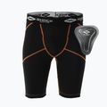 Compression shorts with pelvic protectionShock Doctor black