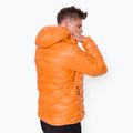 Men's Peak Performance Helium Down Hood Orange Jacket G77243110 3