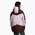 Women's Peak Performance Gravity 2L GoreTex ski jacket pink and brown G78250010 3