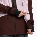Women's Peak Performance Gravity 2L GoreTex ski jacket pink and brown G78250010 6