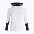 Women's trekking sweatshirt Peak Performance Rider Zip Hood white and black G78834020